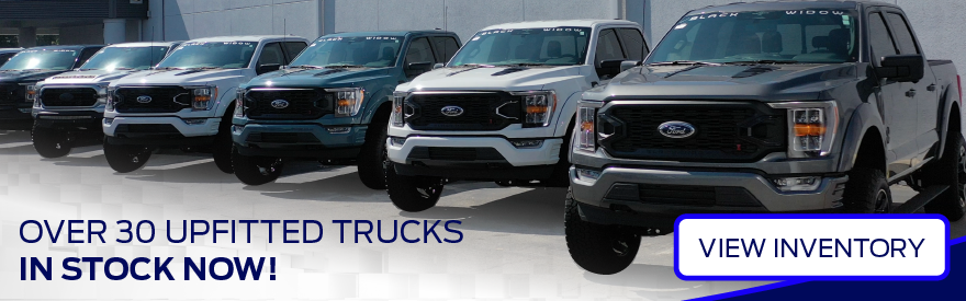 Over 30 Upfitted Trucks In Stock!