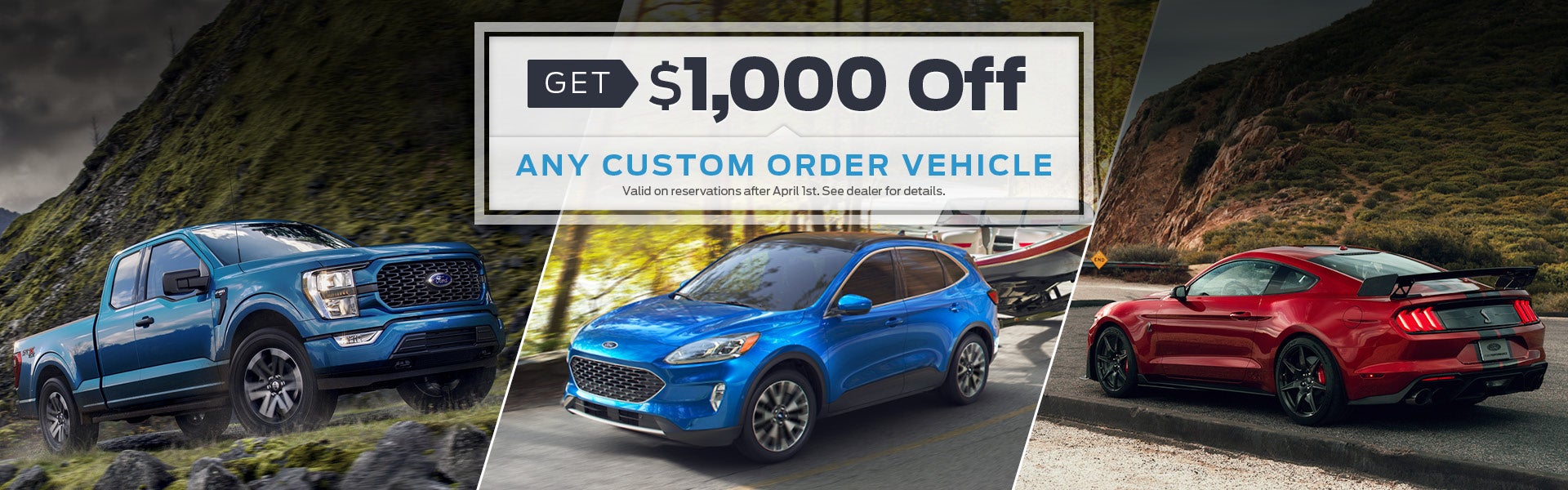 Custom Order Your Ford Today!